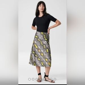 Universal Standard CeeCee Bias Midi Skirt, BNWT, Size 12